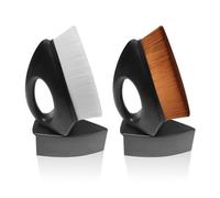 2 spazzole per applicatore pneumatici, spazzola per pneumatici, applicatore lucido per pneumatici, spazzola per pneumatici portatile, spazzola triangolare lucida, organizer per gel per la pulizia