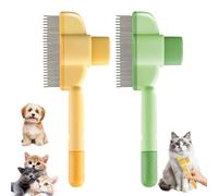 2 spazzole per gatti, autopulenti per animali domestici, pettine autopulente e spazzola per la cura del pelo per animali domestici, favorisce una pelliccia sana, ecologica, perfetta per la casa