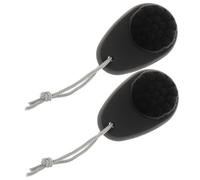 2 spazzole per la pulizia del viso in silicone, per un trattamento esfoliante delicato e una pulizia profonda, manuale per leggere e portatili da viaggio