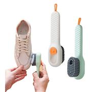 2 spazzole per scarpe, spazzola di pulizia con scatola per liquidi, spazzola di pulizia multifunzione, strumenti di pulizia per la casa e la cucina.