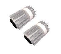 2 Spazzole Posteriori Corte Termofuse su Rullo con Anelli Wonder per Robot Pisci