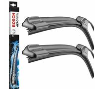2 SPAZZOLE TERGICRISTALLO BOSCH AEROTWIN AM467S 3397007467 ANTERIORI