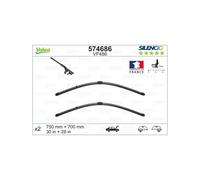 2 Spazzole Tergicristallo VALEO 750mm 700mm Per Renault Espace IV 7711230017