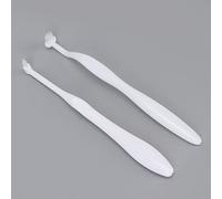 2 spazzolini da denti a ciuffo, spazzolino da denti trapuntato, sottili spazzolini interspaziali per tagliare lo spazzolino da denti, pulizia della rimozione delle macchie spazzolino interdentale per la cura orale