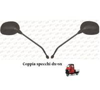2 SPECCHIETTI COPPIA DESTRO+SINISTRO PER PIAGGIO APE FL3 EUROPA 60 1996 96