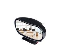 2 specchietti di sicurezza per Cubicle Desk, specchio convesso, angolo morto, regolabile, in vetro HD, autoadesivi, per vedere verso il basso durante il lavoro in ufficio o in auto