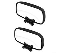 2 specchietti retrovisori ausiliari per punto cieco per veicoli con grandangolo a 360 gradi per visione posteriore laterale progettata per espandere il campo visivo e la sicurezza