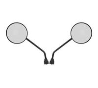 2 specchietti retrovisori con Cornice in plastica specchietti di Sicurezza girevoli per Veicoli elettrici e motociclette.