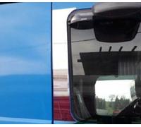 2 Specchio Acciaio Inox Lucidato Porta Pilastri per Mercedes Actros MP2 MP3