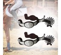 2 Speroni Da Cowboy Western, Decorazione per Cavalli, per Attrezzature Equestri