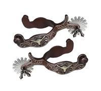 2 Speroni Per Cavalli Stile Western Antiruggine Per Attrezzature Da