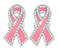 2 spille per il cancro al seno, prodotto per il cancro al seno, spilla con strass per prevenire e sopravvivere, spille a nastro rosa per maglioni, zaini, da donna, per sostenere gruppi e raccolta
