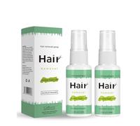 2 spray delicato per la rimozione dei capelli, 5 minuti, veloce, indolore e lunga durata per gambe e viso, crema depilatoria, zona intima, delicato per capelli