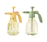 2 spruzzatori a pompa a mano, ugello regolabile, 1,5 litri, bottiglia spray multiuso, spruzzatore da giardino, design a prova di perdite, per giardinaggio e pulizia barbecue
