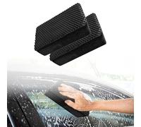 2 spugnette per auto con polvere vulcanica, spugna per auto, effetto pulente extra forte, spugne, spugna per pulizia auto, cura professionale per la rimozione di catrame, ruggine, vernice aerea (1)