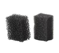 2 spugnette per torta, barba, lentiggini, cicatrici, spugne, trucco di Halloween, spugna, effetti speciali, strumento per il trucco per costumi, spettacoli teatrali, nero