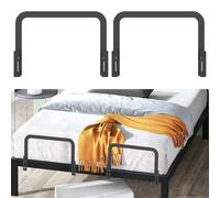 2 staffe di fissaggio per materasso, antiscivolo, regolabili, per fermare il materasso, staffa per materasso da letto, barra di fissaggio per materasso in metallo, fermapasso, supporto per materasso