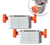 2 staffe di livellamento per controsoffitti a presa corta profilo CD60 ES appendiabiti in cartongesso