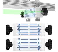2 staffe di livellamento per soffitto sospeso profilo CD60 ES appendiabiti per cartongesso regips