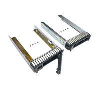 2 staffe di montaggio SSD da 2,5 pollici HDD Caddy Hard Drive Staffa Metallo SSD Mount Compatibile per Lenovo Thinksystem ST550 SR550 SR590 SR650 SR630 SR850 Server SM17A06246