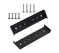 2 staffe di supporto per cassette postali in ferro resistente, accessori di fissaggio per cassetta postale esterna, accessori di fissaggio residenziali, commerciali, pubblici