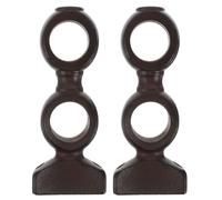 2 staffe per asta per - Doppia staffa per - Ganci per tendaggi da