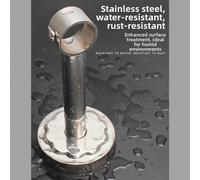 2 Staffe per aste per tende da soffitto resistenti supporti fino a 5 kg ci