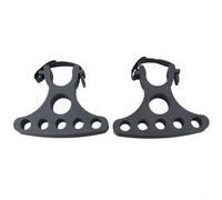 2 staffe per manubrio di riparazione bicicletta con cinghie regolabili per un supporto stabile del manubrio e una riduzione delle oscillazioni durante le riparazioni della bicicletta