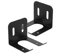 2 staffe per mensole da parete in metallo per garage, supporto per