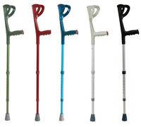 2 Stampelle Avambraccio in alluminio bastone canadese stampelle bastoni-canadesi