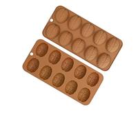 2 stampi in silicone a forma di cervello, strumento di cottura, mousse, decorazione per torte, cioccolato, caramelle, sapone, cervelli duraturi, dessert in silicone