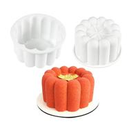 2 stampi in silicone a forma di petali di fiori per mousse e torte per compleanni e raduni, strumento creativo da forno per dessert, cioccolato, tortiera a forma di petalo
