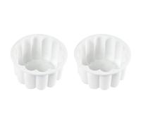 2 stampi in silicone a forma di petali di fiori per mousse e torte per compleanni e raduni, strumento creativo da forno per dessert, cioccolato, tortiera a forma di petalo