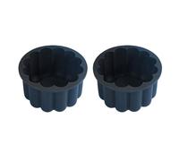 2 stampi in silicone a forma di petali di fiori per mousse e torte per compleanni e raduni, strumento creativo da forno per dessert, cioccolato, tortiera a forma di petalo