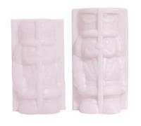 2 stampi in silicone a forma di soldato per resina epossidica fondente stampi in silicone per cemento, gesso e sapone