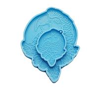 2 stampi in silicone lucido a forma di pappagallo, per portachiavi, collane, gioielli, stampi in silicone per resina epossidica