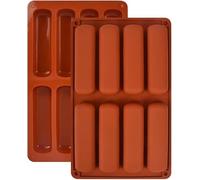 2 stampi in silicone per barre per cereali,