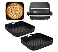 2 stampi in silicone per friggitrice ad aria calda Tefal Easy Fry XL Surface, 27 cm, stampo in silicone per friggitrice ad aria calda Tefal, inserto in silicone per friggitrice ad aria calda, stampo