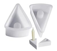 2 stampi in silicone, stampi per candelabri, stencil fai da te, stampi per candele tridimensionali, stampi per decorazioni adesive