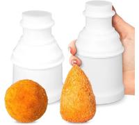 2 stampi Onigiri, multiuso per muffe di riso fai da te, riso e carne, riutilizzabile, sushi gnocchi da 80 a 160 g, ideale per Onigiri, Arancini, Polpette di carne e altro