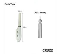2 STARLIGHT Con Sensore Di Abboccata A CR322 + Carica Batterie + 2 Batterie