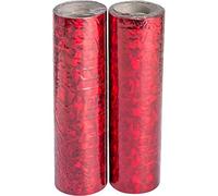 2 Stelle Filanti Metal/Rosse, Ologrammi, 18 Rot., 7 mm, 4 mt