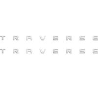 2 stemmi 3D per porta, targhette adesive di ricambio per 2018+ traverse (cromate)