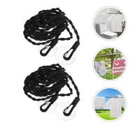 2 stendibiancheria retrattile portatile da viaggio antivento con ventose per