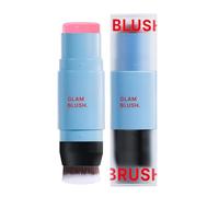 2 stick blush, Lightweight Cream Blush, Moisturizing Long Wearing Makeup Stick, Instant Color for Lips & Cheeks, Natural Finish Cosmetic for Daily Wear and Quick Application