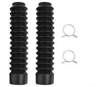 2 Stivali per forcella per moto Rubber Boot Neri Universali 2 | Materiale gomma , colore nero, protegge steli da e usura precoce