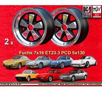 2 Stk cerchi Porsche Fuchs 911 RSR Felgen 7x16 2 pcs wheels jantes llantas