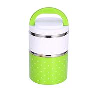 2 Strati Contenitore Da Pranzo Con Isolamento Termico 900ml, pranzo, Lunch Box, Pranzo Scolastico Portavivande Termico, Termico Con Contenitore in Acciaio Inox Per Isolamento Termico,