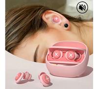 2 strati di tappi per le orecchie in silicone morbido per dormire, progettati per le donne, adatti per orecchie piccole, confezione regalo di seconda generazione (solo 1 paio di tappi per le orecchie)