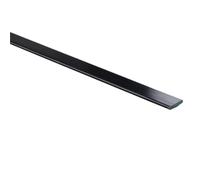2 strisce di fibra di vetro estruse piatte nere da 500 mm di lunghezza, piastra solida rinforzata con fibra di vetro(6x30x500mm)
